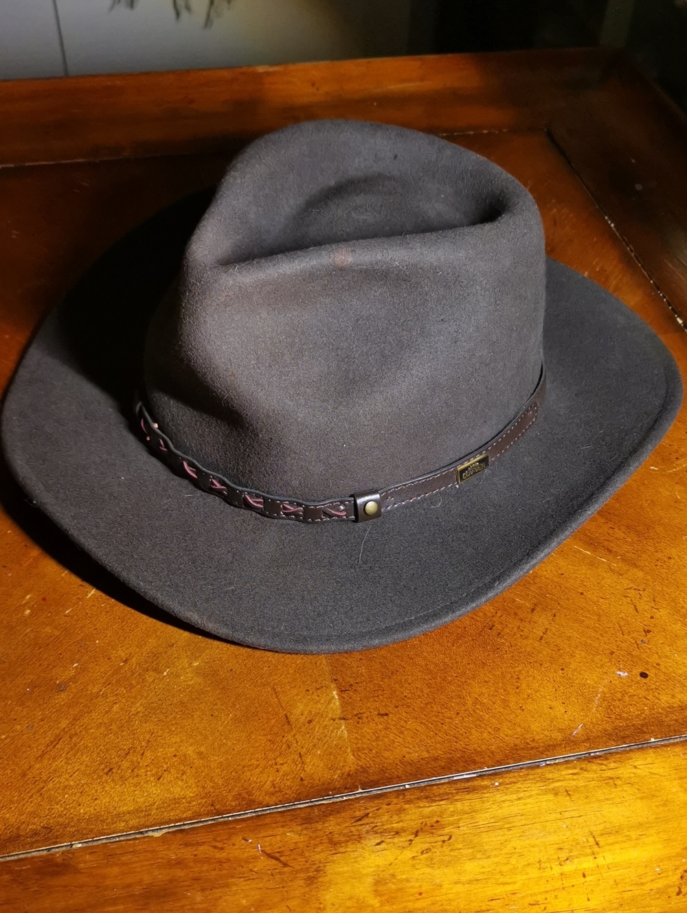 Cov-ver Brown Wool Hat